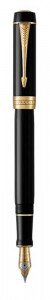 Перьевая ручка Parker Duofold Classic Centennial Black GT (F)